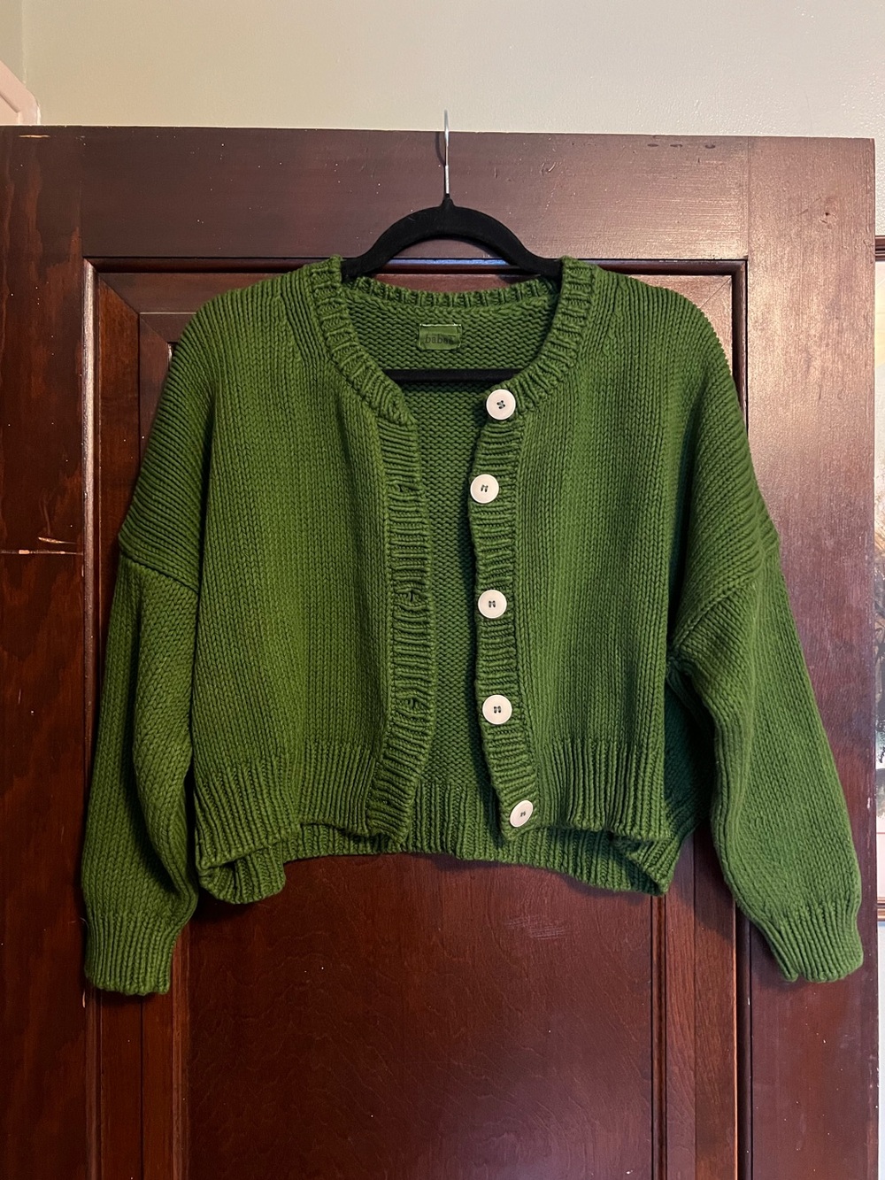 Babaa cardigan no 14 in pine